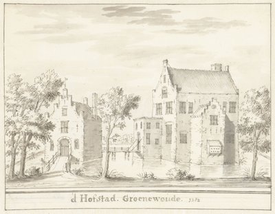 A Groenewoude kastély Woudenberg mellett, 1382-ben 