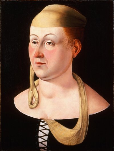 Olasz: Ritratto di donna Egy hölgy portréja alkotó: Jacometto Veneziano