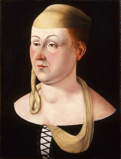 Olasz: Ritratto di donna Egy hölgy portréja alkotó: Jacometto Veneziano