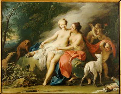 Jupiter és Callisto alkotó: Jacopo Amigoni