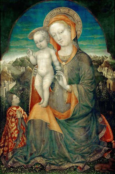 Az alázatosság Madonnája, Lionello d