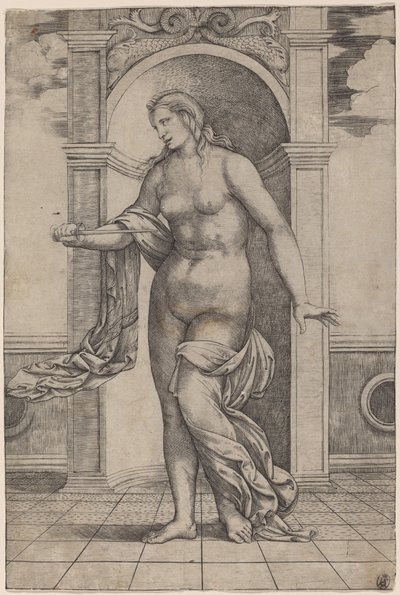 Lucretia alkotó: Jacopo Francia