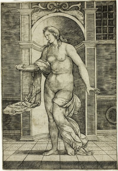 Lucretia alkotó: Jacopo Francia