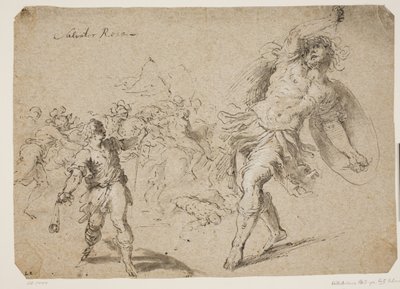 Dávid és Góliát alkotó: Jacopo Palma