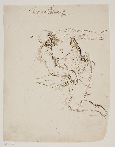 Térdelő Szent Jeromos olvasás alkotó: Jacopo Palma