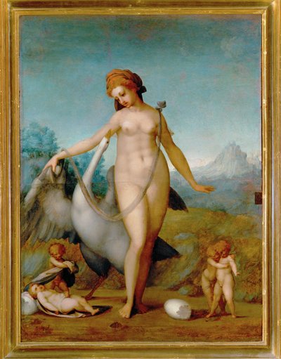 Léda és a hattyú alkotó: Jacopo Pontormo