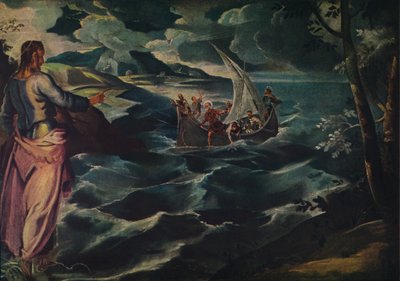 Krisztus a Galileai-tengernél, 1575-1580. alkotó: Jacopo Robusti Tintoretto