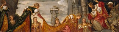 Eszter Ahasvérus előtt, 1552-55 alkotó: Jacopo Robusti Tintoretto
