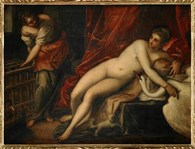 Léda és a hattyú alkotó: Jacopo Robusti Tintoretto