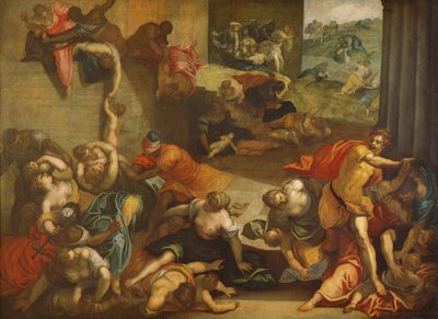Az ártatlanok mészárlása alkotó: Jacopo Robusti Tintoretto