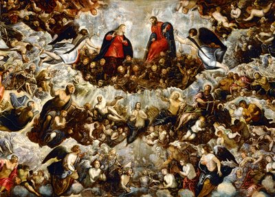 Paradise ... (festmény vászonra) alkotó: Jacopo Robusti Tintoretto