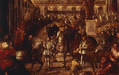 II. Fülöpöt Francesco Gonzaga fogadta Mantovában alkotó: Jacopo Robusti Tintoretto