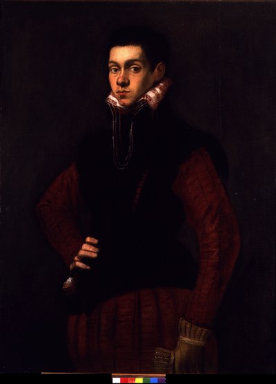 Fiatalember portréja, 1565 körül (olaj, vászon) alkotó: Jacopo Robusti Tintoretto