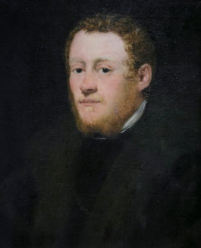 Egy vörös hajú fiatal férfi portréja alkotó: Jacopo Robusti Tintoretto