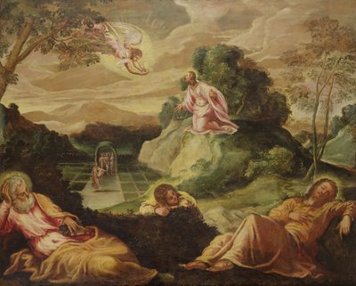 Agónia a kertben alkotó: Jacopo Robusti Tintoretto