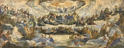 A Szűz Paradicsom megkoronázása alkotó: Jacopo Robusti Tintoretto