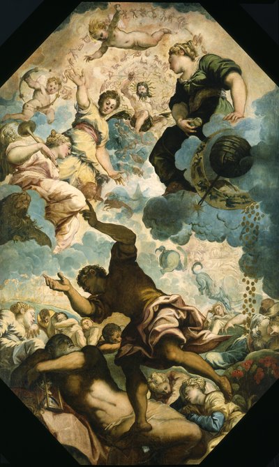 Az emberek álmai, 16. század közepe alkotó: Jacopo Robusti Tintoretto