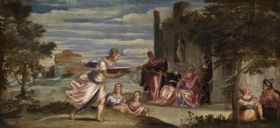 Tuccia megpróbáltatása, 1555 körül (olaj, vászon) alkotó: Jacopo Robusti Tintoretto