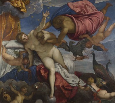 A Tejútrendszer eredete, kb. 1575 alkotó: Jacopo Robusti Tintoretto
