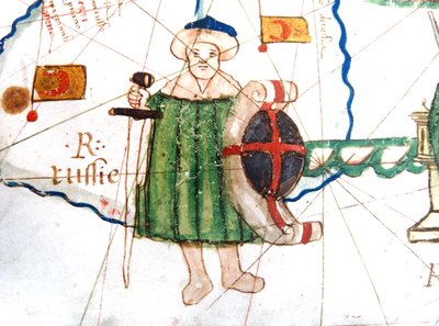 Törökország részlete Európa reneszánsz térképéről, Jacopo Russo (utána), 1528 alkotó: Jacopo Russo