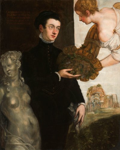 Ottavio Strada portréja alkotó: Jacopo Tintoretto