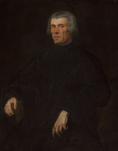Férfi portré, 1550-es évek. alkotó: Jacopo Robusti Tintoretto