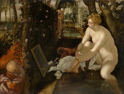 Susanna és az öregek alkotó: Jacopo Tintoretto