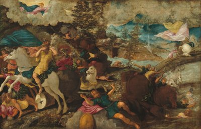 Szent Pál megtérése, c. 1544. alkotó: Jacopo Tintoretto