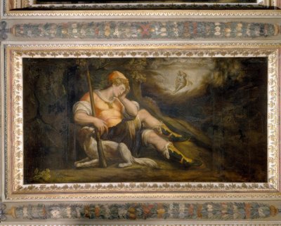 Diana és Endymion alkotó: Jacopo Zucchi