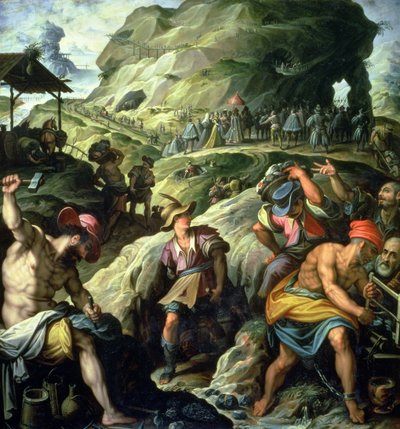 A bánya, 1572 alkotó: Jacopo Zucchi