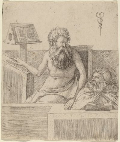 Két filozófus, c. 1509. alkotó: Jacopo de Barbari