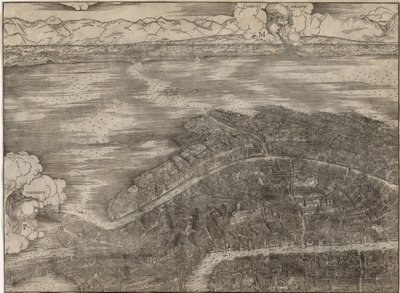 Kilátás Velencére alkotó: Jacopo de