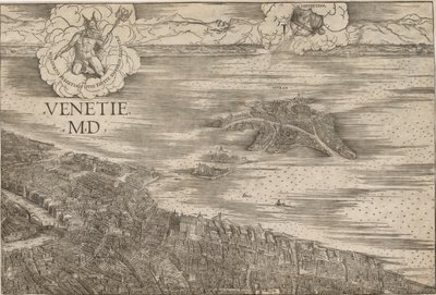 Kilátás Velencére alkotó: Jacopo de
