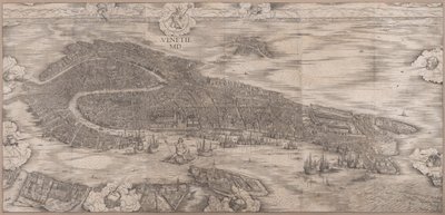Velencére néző kilátás alkotó: Jacopo de