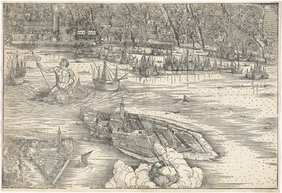 Kilátás Velencére [alsó középső blokk] alkotó: Jacopo de