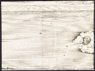 Kilátás Velencére [jobb felső blokk], 1500. alkotó: Jacopo de Barbari