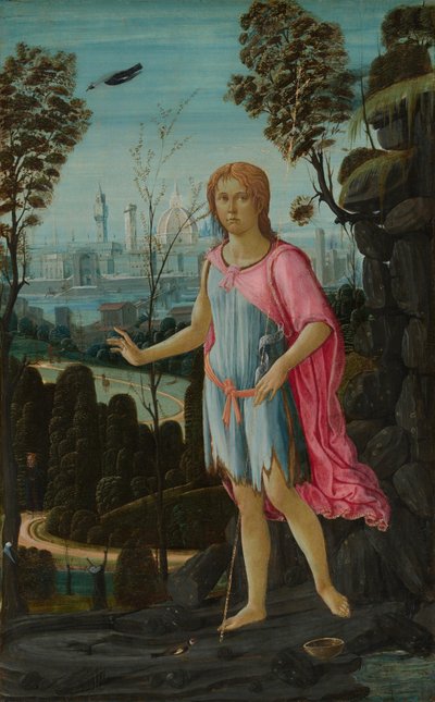 Keresztelő Szent János alkotó: Jacopo del Sellaio