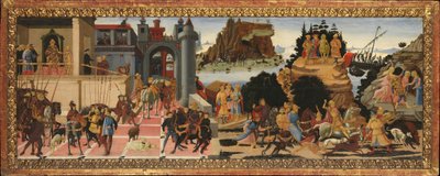 Jelenetek az Argonauták történetéből, kb. 1465. alkotó: Jacopo del Sellaio