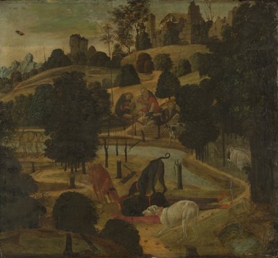 Actaeon halála alkotó: Jacopo del Sellaio