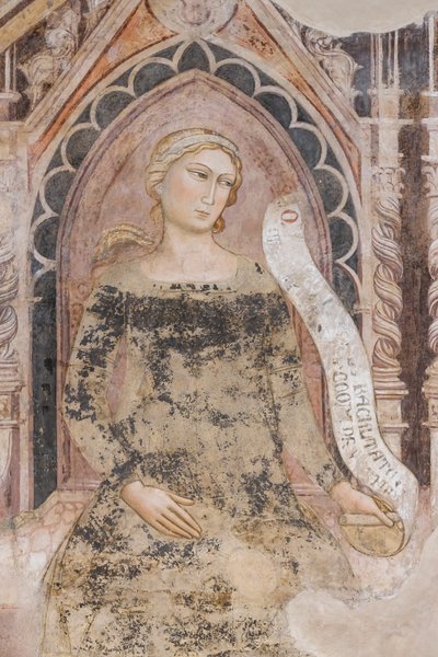 A retorika allegóriája (freskó) alkotó: Jacopo di Cione