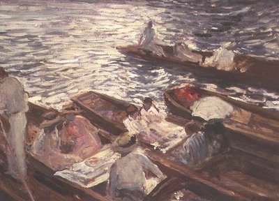 Punting Henleynél alkotó: Jacques-Emile Blanche