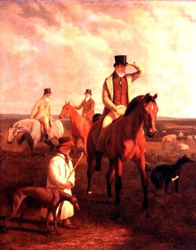 Lord Rivers pályán alkotó: Jacques-Laurent Agasse