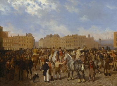 Régi Smithfield piac alkotó: Jacques-Laurent Agasse