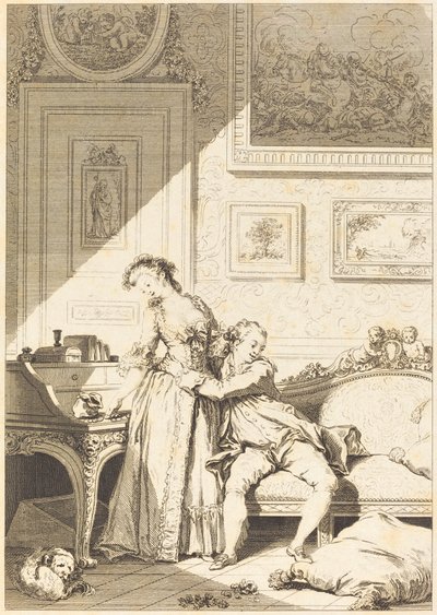 Egy fösvény gáláns szélhámos nő alkotó: Jacques Aliamet and Antoine Jean Duclos after Jean Honoré Fragonard