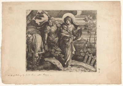 Repülés Egyiptomba alkotó: Jacques Antoine Friquet de Vauroze
