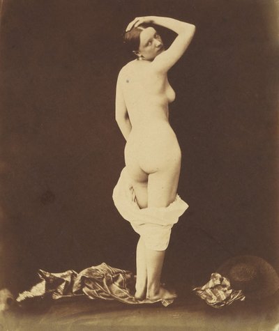 Meztelen, kb. 1850. alkotó: Jacques Antoine Moulin