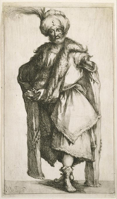 Caspar alkotó: Jacques Bellange