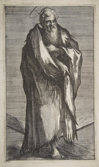 Szent András, 1595-1616. alkotó: Jacques Bellange