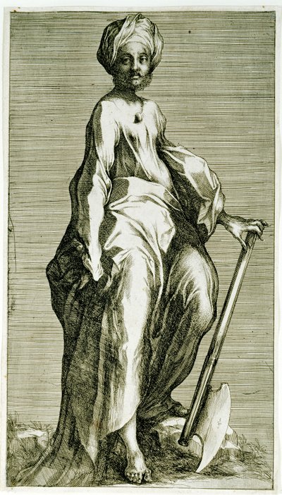 Szent Mátyás, 1600-1616 körül (rézkarc és metszet) alkotó: Jacques Bellange