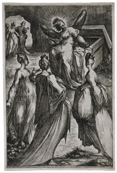 A szent asszonyok a sírnál alkotó: Jacques Bellange